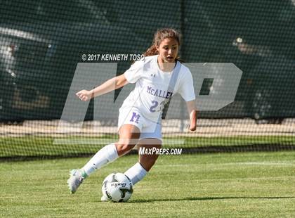 Thumbnail 3 in Vandegrift vs. McAllen (UIL 6A Regional Semifinal) photogallery.
