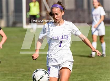 Thumbnail 3 in Vandegrift vs. McAllen (UIL 6A Regional Semifinal) photogallery.