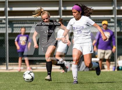 Thumbnail 2 in Vandegrift vs. McAllen (UIL 6A Regional Semifinal) photogallery.