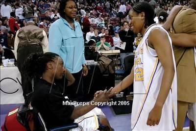 Thumbnail 3 in Canyon Springs vs. Oakland Tech (State D1 Final) #1 photogallery.