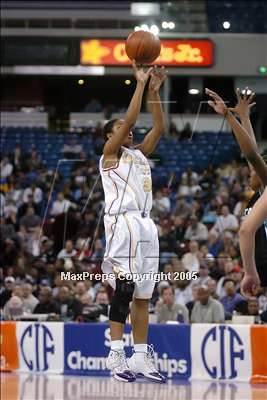 Thumbnail 2 in Canyon Springs vs. Oakland Tech (State D1 Final) #1 photogallery.