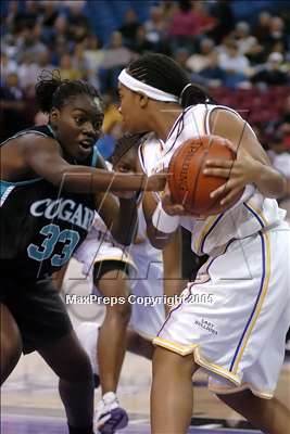 Thumbnail 2 in Canyon Springs vs. Oakland Tech (State D1 Final) #1 photogallery.