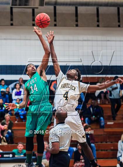 Thumbnail 3 in West Brunswick @ Havelock (NCHSAA Round 3 Playoff) photogallery.