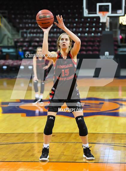 Thumbnail 2 in Rock Point vs. Mogollon  (AIA 1A Semifinal) photogallery.
