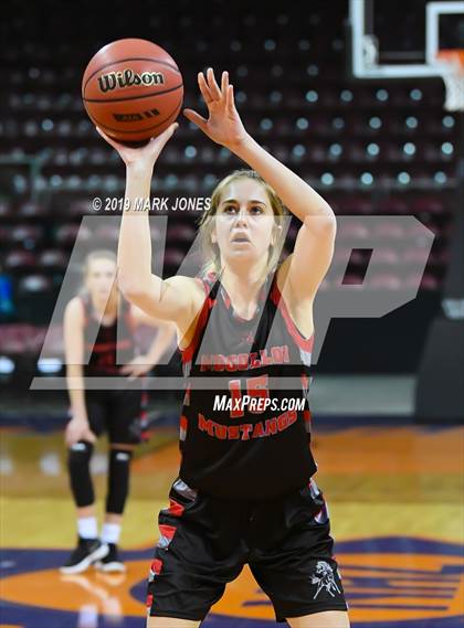 Thumbnail 1 in Rock Point vs. Mogollon  (AIA 1A Semifinal) photogallery.