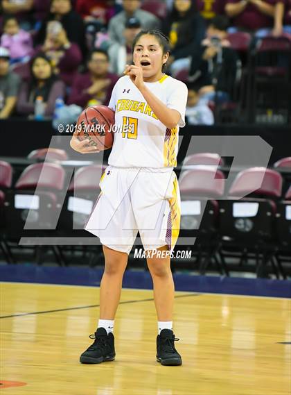 Thumbnail 1 in Rock Point vs. Mogollon  (AIA 1A Semifinal) photogallery.