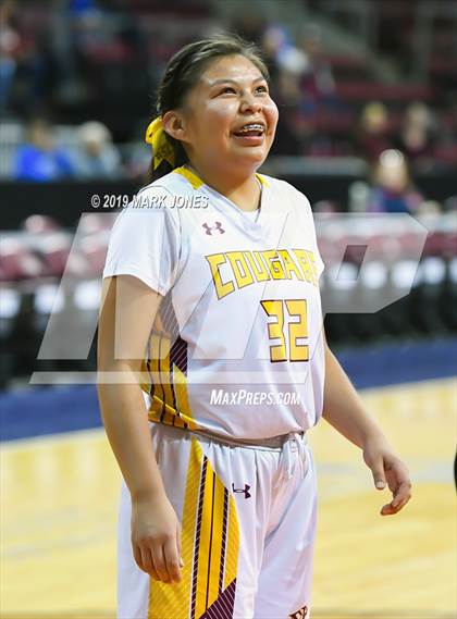 Thumbnail 1 in Rock Point vs. Mogollon  (AIA 1A Semifinal) photogallery.