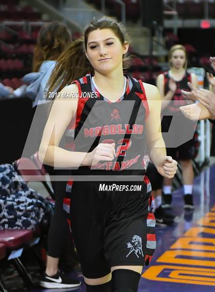 Thumbnail 1 in Rock Point vs. Mogollon  (AIA 1A Semifinal) photogallery.