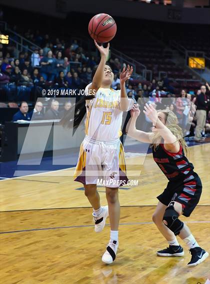 Thumbnail 2 in Rock Point vs. Mogollon  (AIA 1A Semifinal) photogallery.