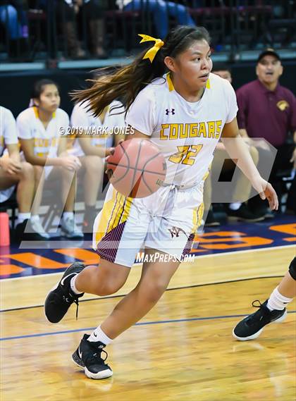 Thumbnail 1 in Rock Point vs. Mogollon  (AIA 1A Semifinal) photogallery.