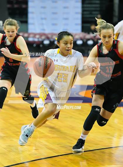 Thumbnail 1 in Rock Point vs. Mogollon  (AIA 1A Semifinal) photogallery.