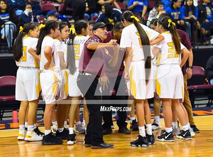 Thumbnail 1 in Rock Point vs. Mogollon  (AIA 1A Semifinal) photogallery.