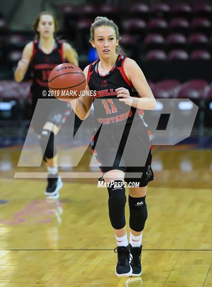 Thumbnail 1 in Rock Point vs. Mogollon  (AIA 1A Semifinal) photogallery.