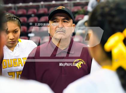 Thumbnail 1 in Rock Point vs. Mogollon  (AIA 1A Semifinal) photogallery.