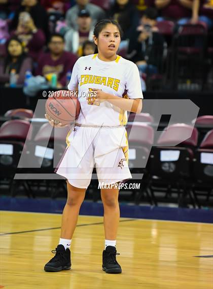 Thumbnail 3 in Rock Point vs. Mogollon  (AIA 1A Semifinal) photogallery.