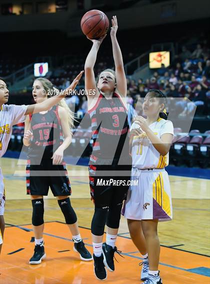 Thumbnail 3 in Rock Point vs. Mogollon  (AIA 1A Semifinal) photogallery.