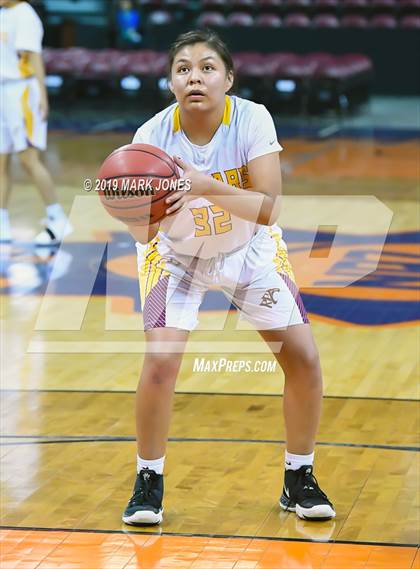 Thumbnail 3 in Rock Point vs. Mogollon  (AIA 1A Semifinal) photogallery.