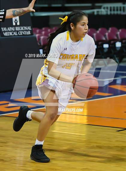 Thumbnail 3 in Rock Point vs. Mogollon  (AIA 1A Semifinal) photogallery.