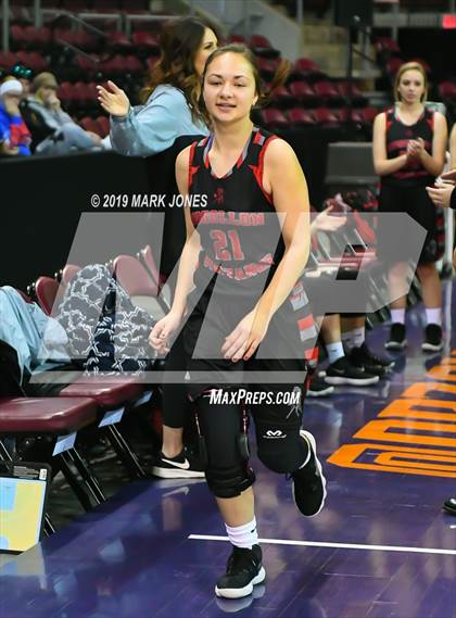 Thumbnail 2 in Rock Point vs. Mogollon  (AIA 1A Semifinal) photogallery.