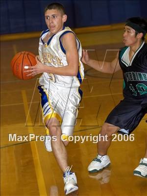 Thumbnail 2 in Biggs @ Pierce (Section Playoffs) photogallery.