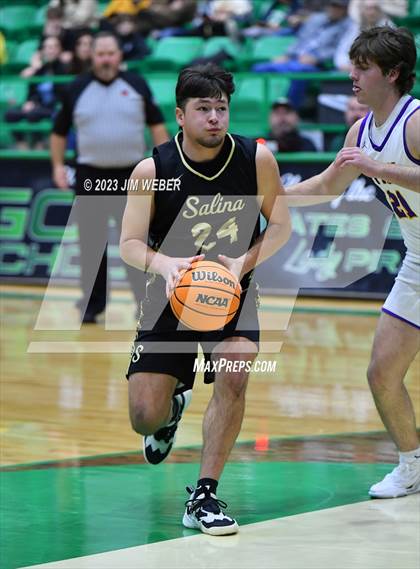 Thumbnail 1 in Salina vs Vian (2023 Gore Tournament) photogallery.