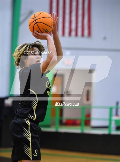 Thumbnail 1 in Salina vs Vian (2023 Gore Tournament) photogallery.