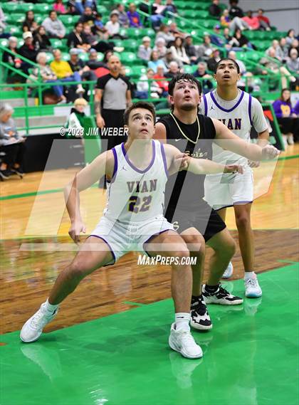 Thumbnail 3 in Salina vs Vian (2023 Gore Tournament) photogallery.
