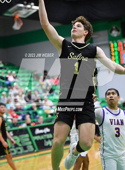 Thumbnail 2 in Salina vs Vian (2023 Gore Tournament) photogallery.
