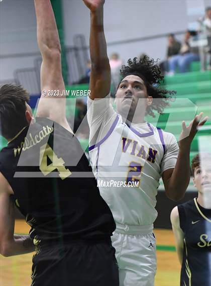 Thumbnail 2 in Salina vs Vian (2023 Gore Tournament) photogallery.