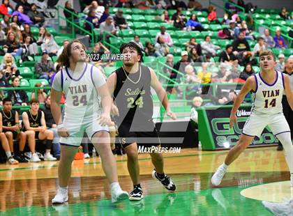 Thumbnail 3 in Salina vs Vian (2023 Gore Tournament) photogallery.