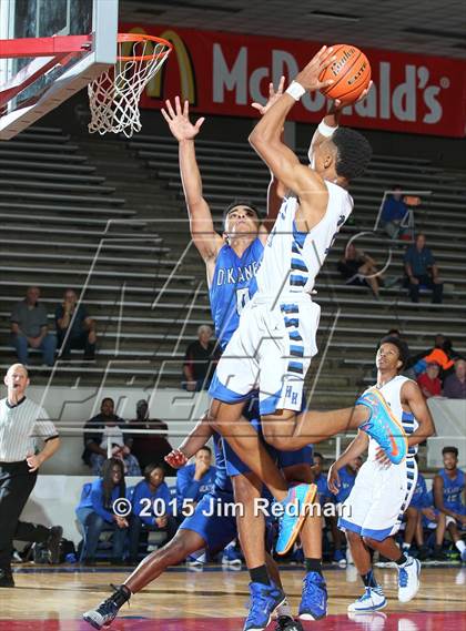 Thumbnail 2 in Dekaney vs. Hebron (McDonald's Texas Invitational) photogallery.