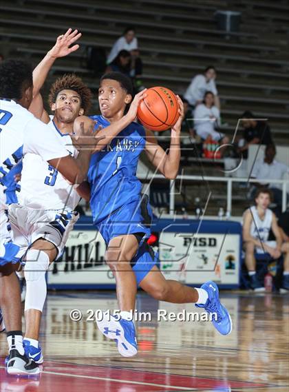 Thumbnail 1 in Dekaney vs. Hebron (McDonald's Texas Invitational) photogallery.