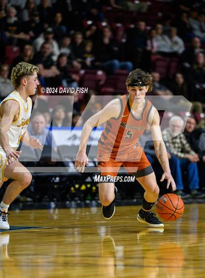 Thumbnail 1 in Bishop Kelly vs. Ridgevue (IHSAA 4A District III Final) photogallery.