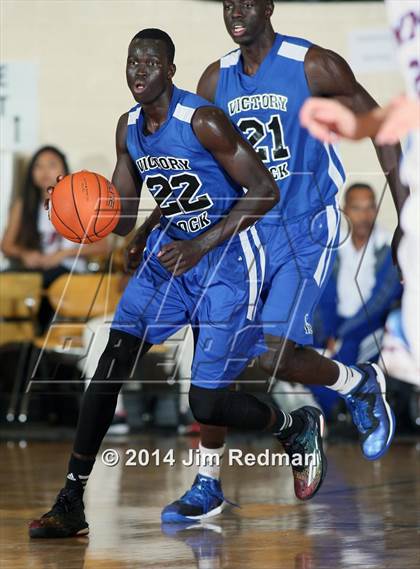 Thumbnail 2 in Northfield Mount Hermon vs.  Victory Rock Prep (City of Palms Classic) photogallery.