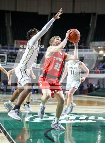 Thumbnail 3 in Notre Dame vs Trimble (OHSAA Division IV Southeast 2 Sectional Quarterfinal) photogallery.