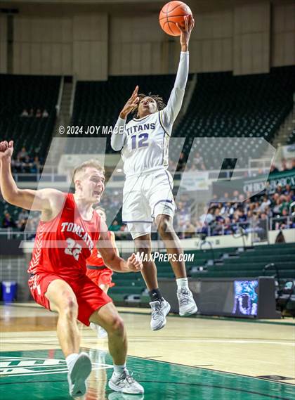 Thumbnail 1 in Notre Dame vs Trimble (OHSAA Division IV Southeast 2 Sectional Quarterfinal) photogallery.