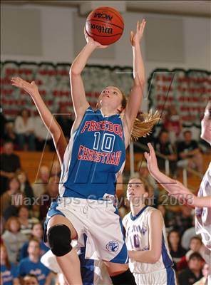 Thumbnail 2 in Freedom Christian vs. Wilton Christian (CIF SJS D5 Playoffs) photogallery.