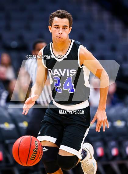 Thumbnail 1 in Davis vs. Jesuit (@ Golden One Center) photogallery.