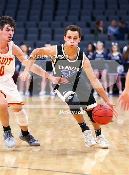 Thumbnail 3 in Davis vs. Jesuit (@ Golden One Center) photogallery.