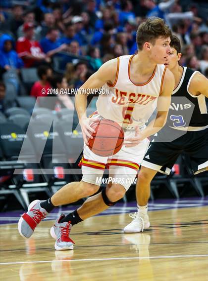 Thumbnail 3 in Davis vs. Jesuit (@ Golden One Center) photogallery.
