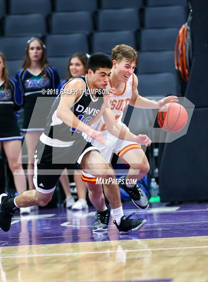 Thumbnail 3 in Davis vs. Jesuit (@ Golden One Center) photogallery.
