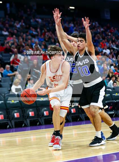 Thumbnail 3 in Davis vs. Jesuit (@ Golden One Center) photogallery.