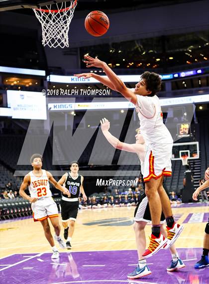 Thumbnail 2 in Davis vs. Jesuit (@ Golden One Center) photogallery.