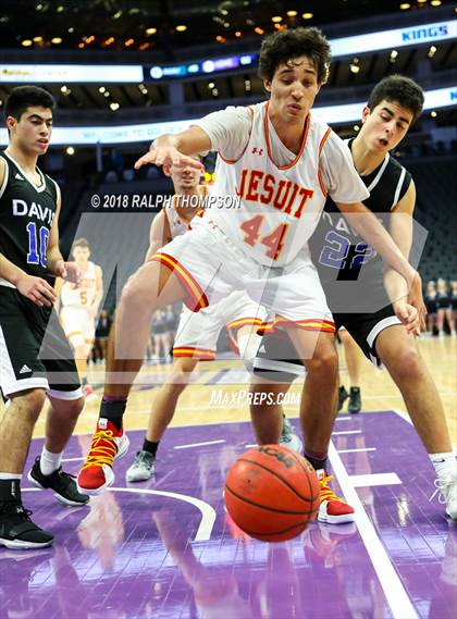 Thumbnail 3 in Davis vs. Jesuit (@ Golden One Center) photogallery.
