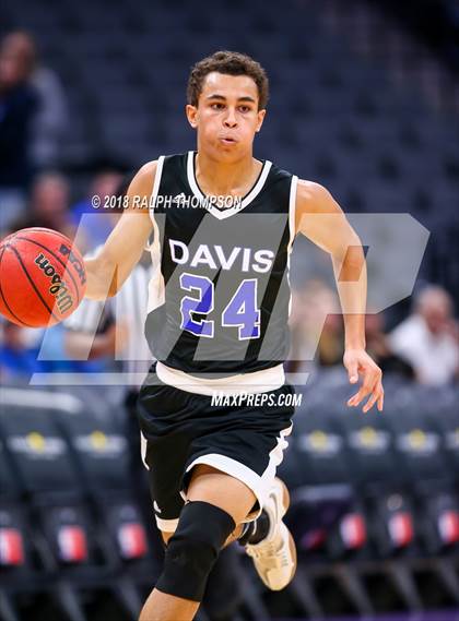 Thumbnail 3 in Davis vs. Jesuit (@ Golden One Center) photogallery.