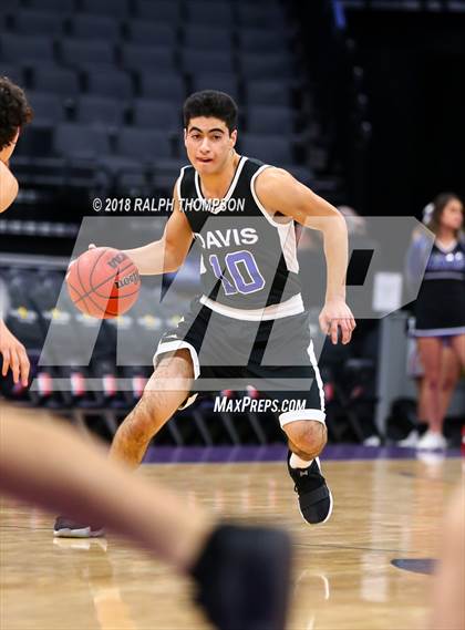 Thumbnail 2 in Davis vs. Jesuit (@ Golden One Center) photogallery.