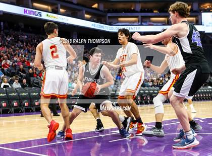 Thumbnail 3 in Davis vs. Jesuit (@ Golden One Center) photogallery.