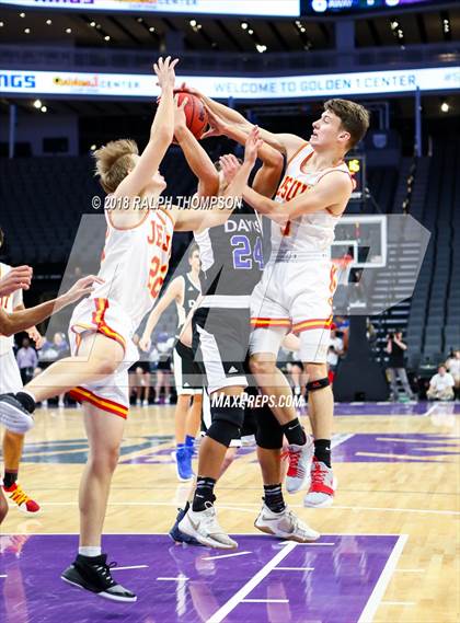 Thumbnail 3 in Davis vs. Jesuit (@ Golden One Center) photogallery.