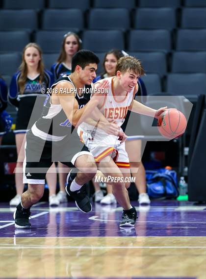 Thumbnail 2 in Davis vs. Jesuit (@ Golden One Center) photogallery.