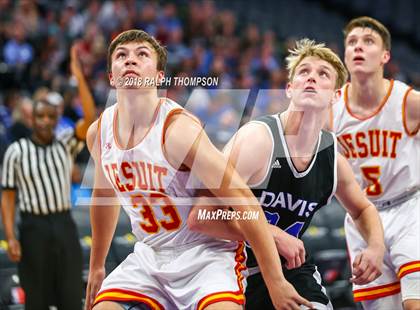 Thumbnail 2 in Davis vs. Jesuit (@ Golden One Center) photogallery.
